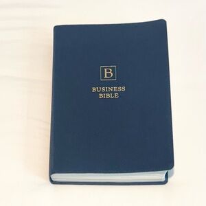 Business Bible New American Standard Gold Letter Edition Nicholas V. Leone III